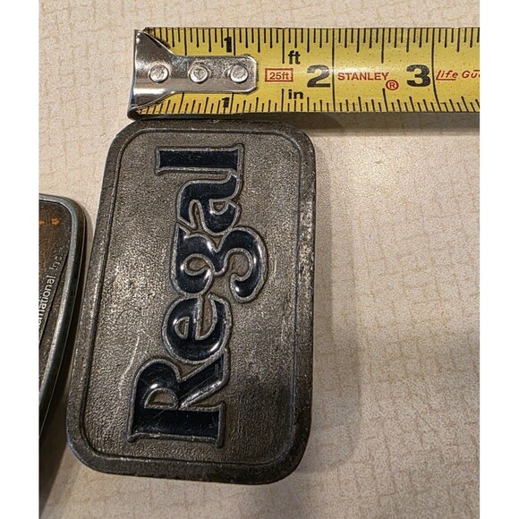 Vintage Belt Buckles Lot Of Two Regal  Drilco Tools Of Trade Logo Collectibles - Picture 5 of 9